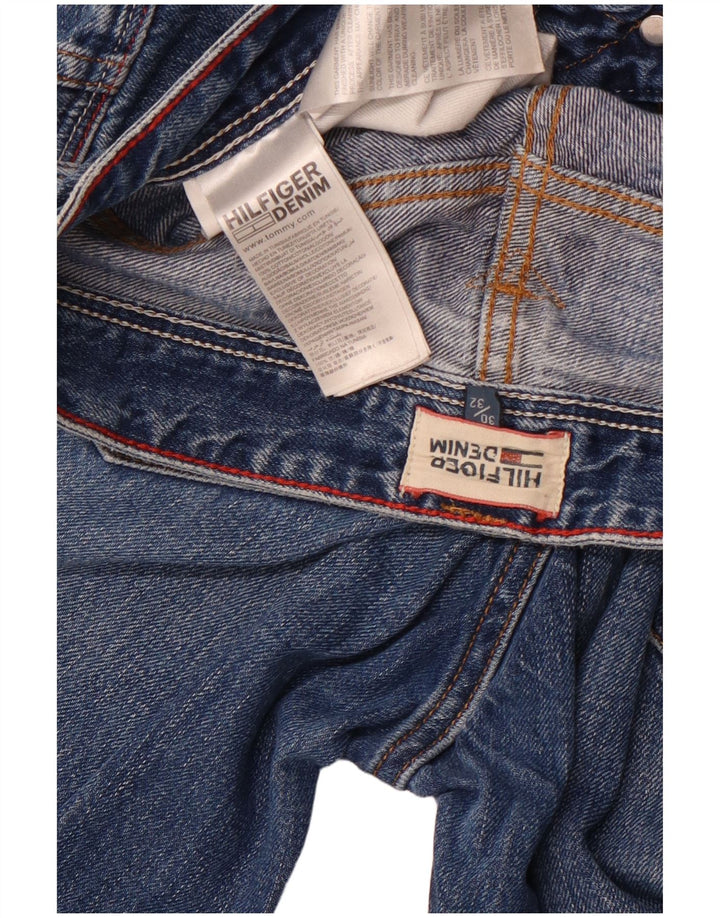 TOMMY HILFIGER Ανδρικό τζιν ίσιο W30 L32 Μπλε βαμβακερό