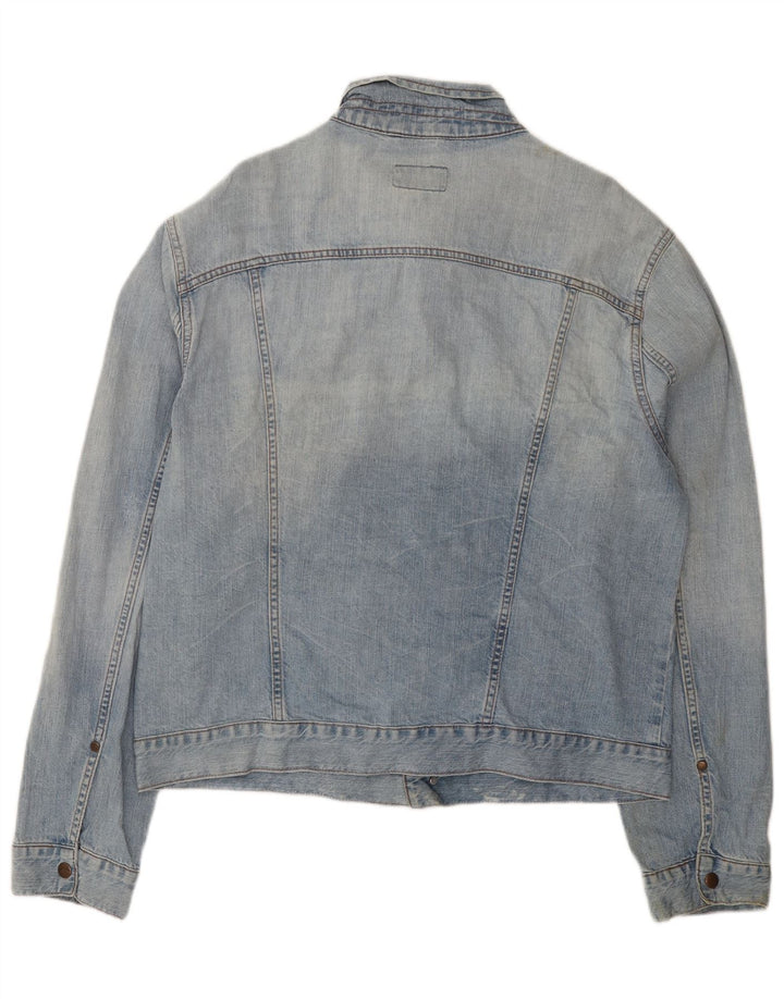 Ανδρικό τζιν μπουφάν Wrangler UK 44 2XL Μπλε βαμβακερό