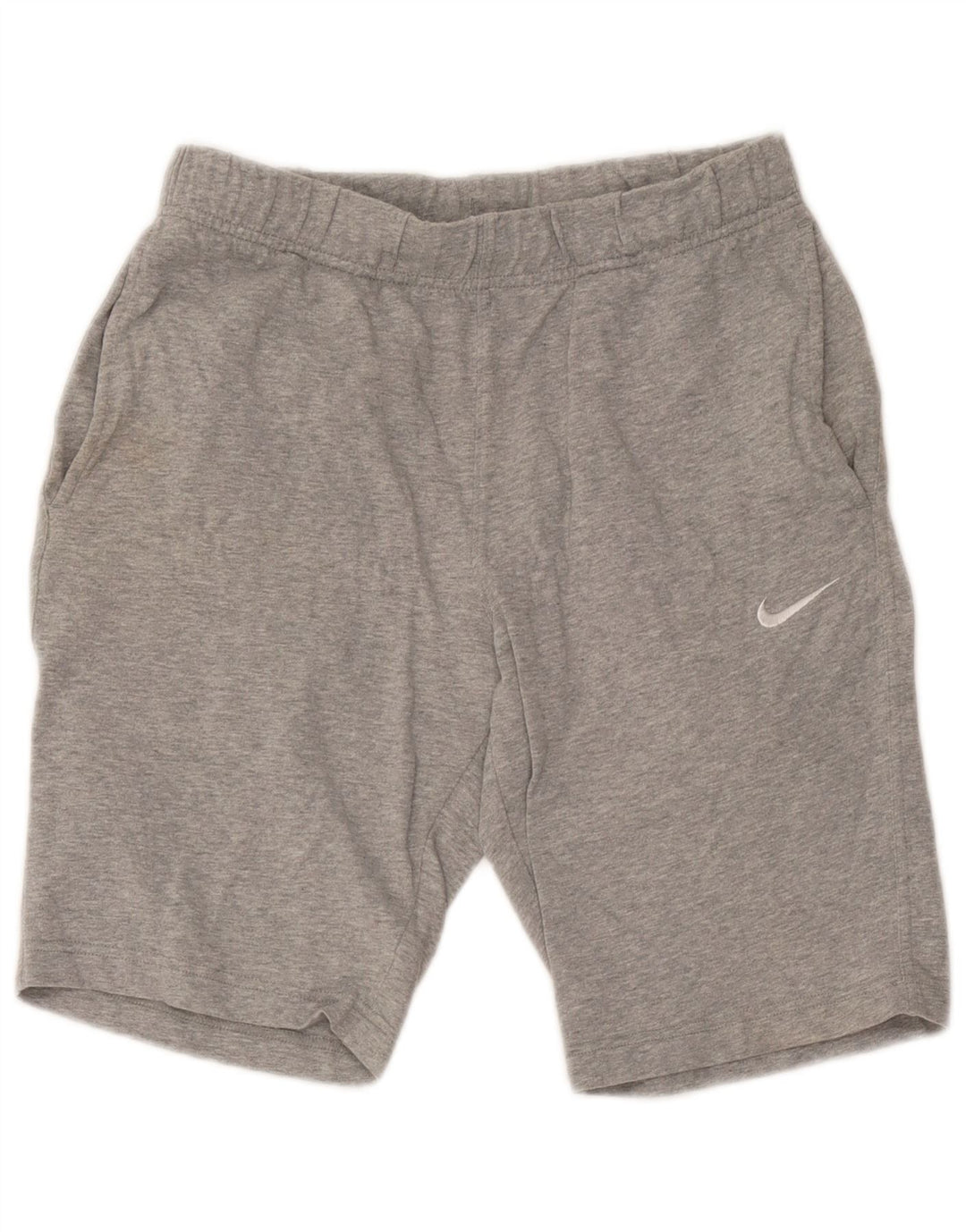 Ανδρικό σορτς Nike, casual, βαμβακερό σε γκρι μικρού μεγέθους