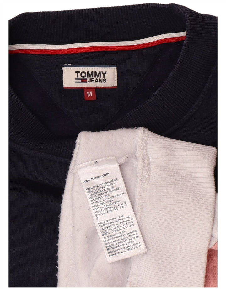 Γυναικεία φούτερ Tommy Hilfiger Graphic Jumper UK 14 Medium Navy Blue