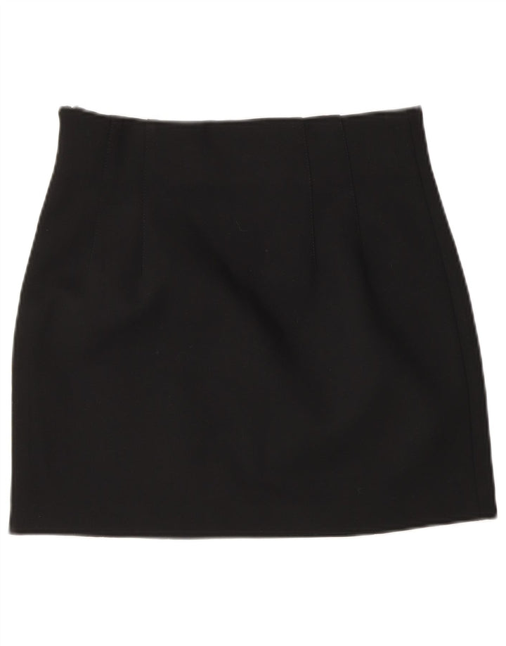 Zara Γυναικεία Μίνι Φούστα Μικρή W26 Μαύρη Πολυεστέρας