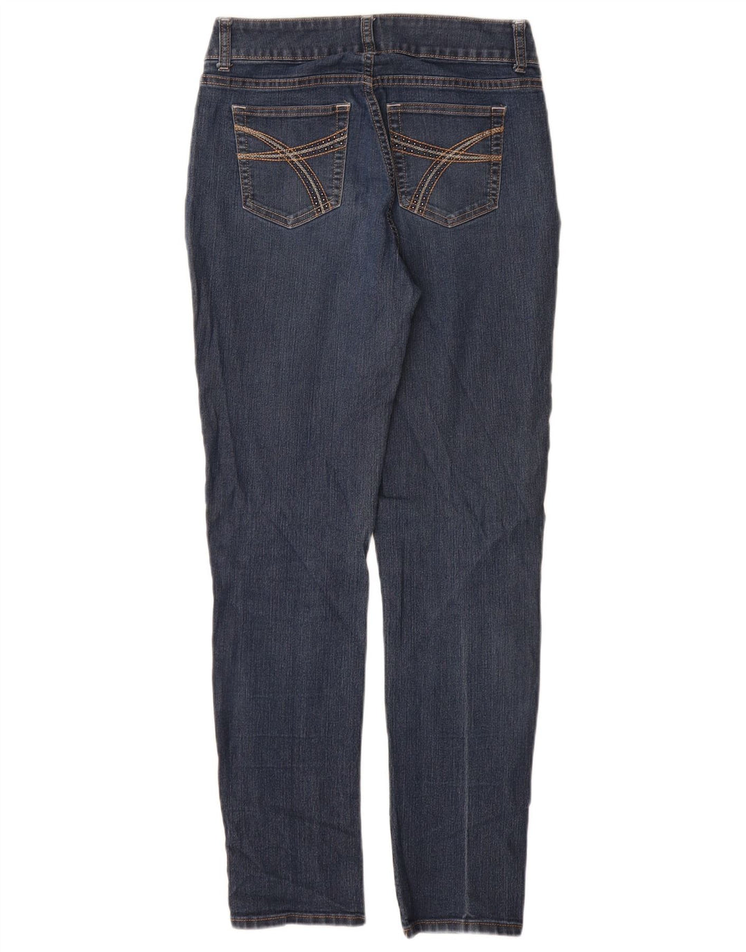 LEE Womens Riders Ψηλόμεσα Skinny Jeans US 6 Medium W26 L30 Blue Cotton