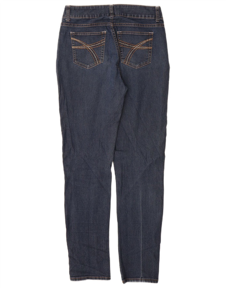 LEE Womens Riders Ψηλόμεσα Skinny Jeans US 6 Medium W26 L30 Blue Cotton