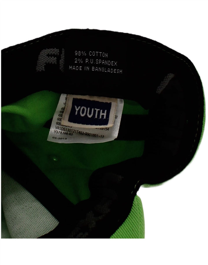 Vans Boys Graphic Baseball Cap 9-10 Years One Size Πράσινο βαμβακερό