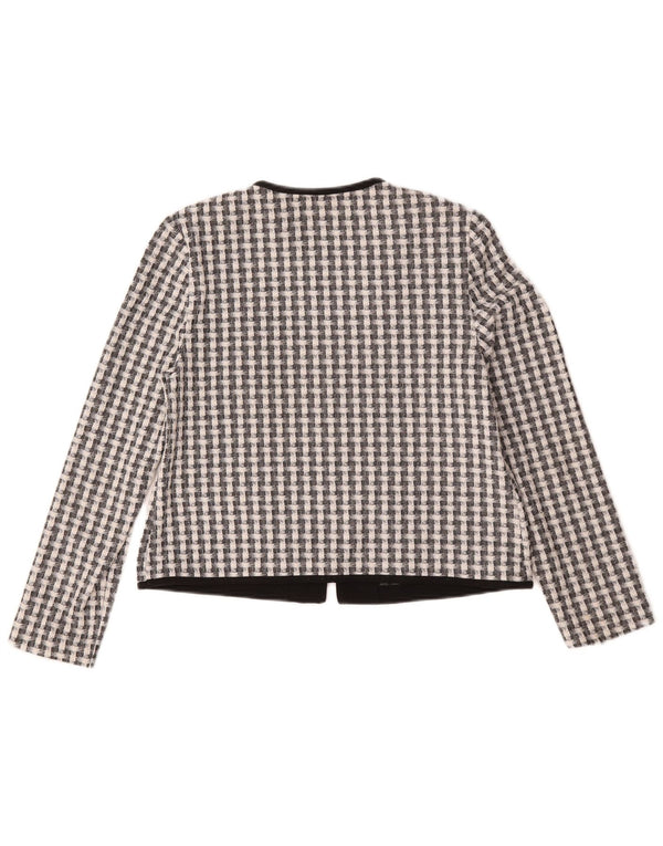 Marks & Spencer Γυναικείο μπουφάν Bolero UK 12 Medium Black Check Polyester