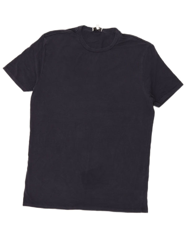 Ανδρικό T-Shirt Reiss Top Large Navy Blue Lyocell