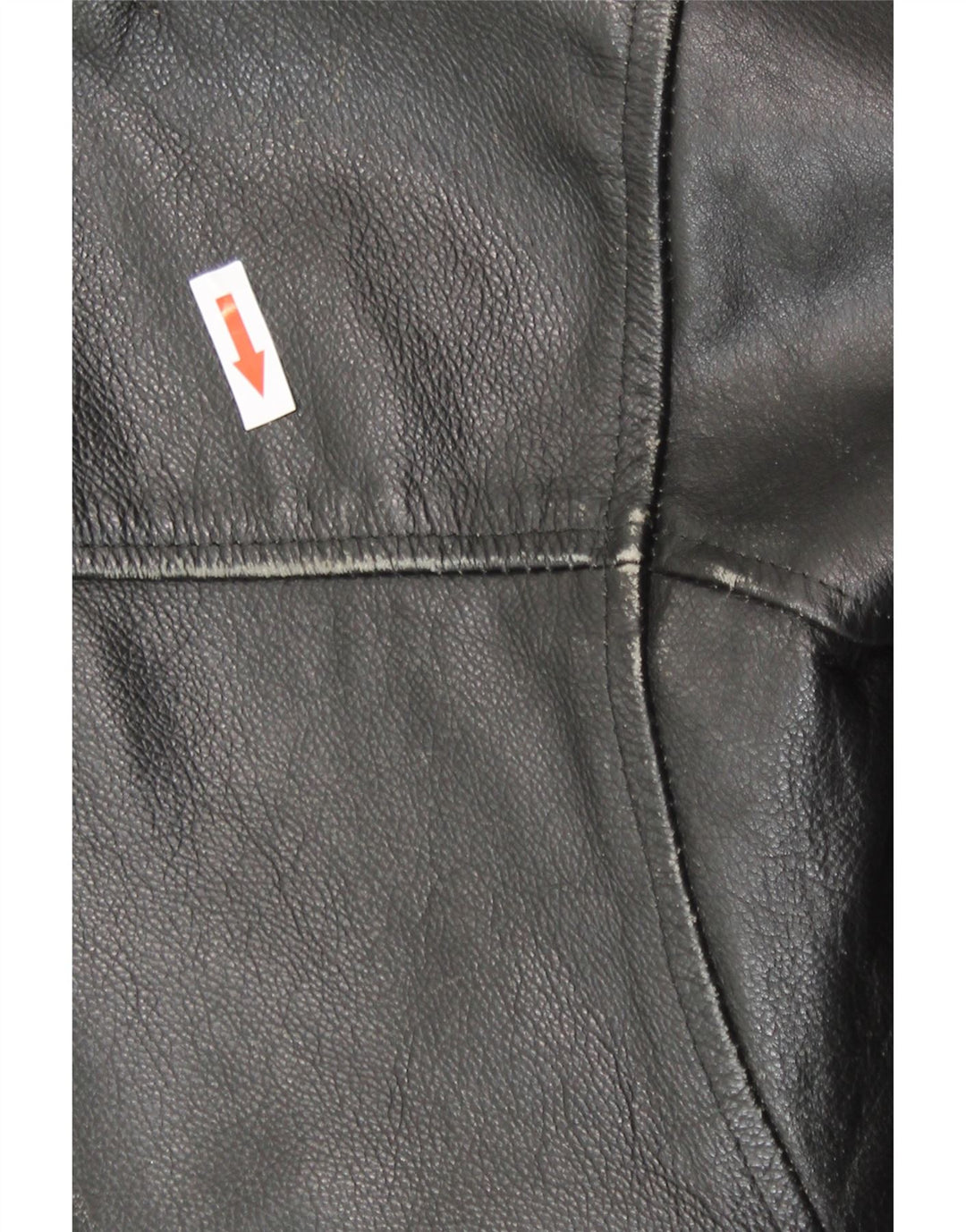 Vintage Ανδρικό Bomber Δερμάτινο Μπουφάν IT 54 2XL Μαύρο Δερμάτινο