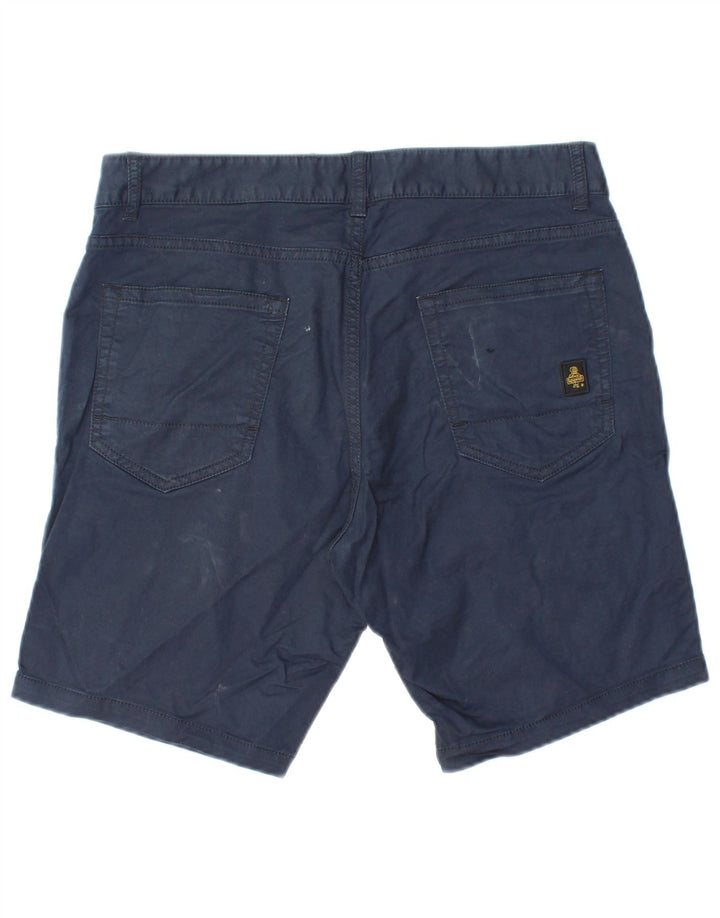 Ανδρικό σορτς casual REFRIGIWEAR W32 Βαμβακερό μεσαίο ναυτικό μπλε
