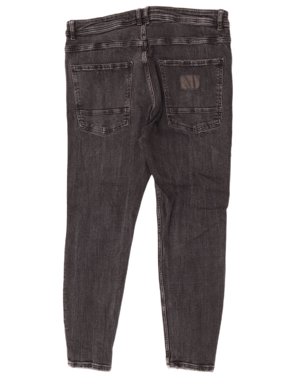Zara Γυναικείο Skinny Jeans EU 46 XL W36 L26 Γκρι