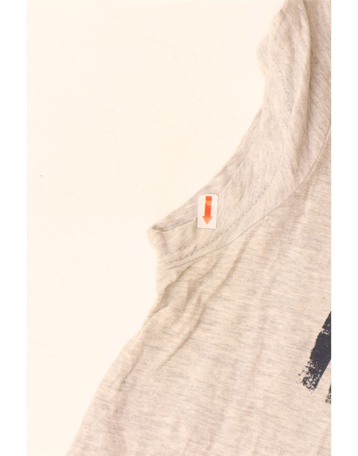 Γυναικείο γραφικό μπλουζάκι MUSTANG Top UK 6 XS Grey Flecked