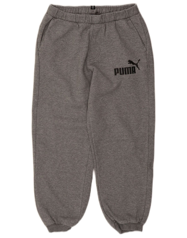 Puma Boys Graphic αθλητική φόρμα παντελόνι Joggers 15-16 ετών Grey Flecked