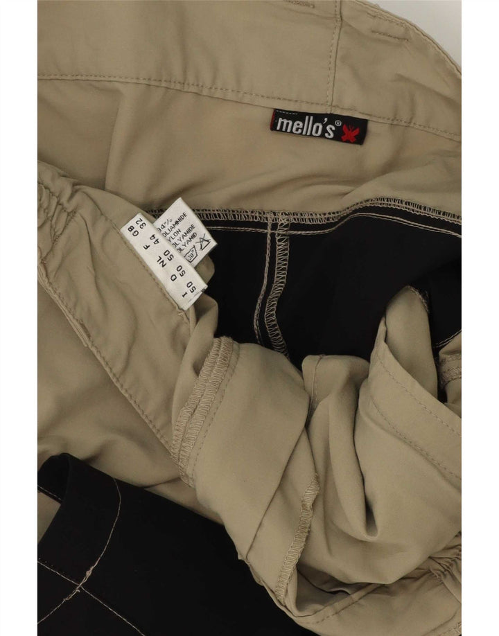 Ανδρικό σορτς Cargo Mello's W32 Medium Beige Colourblock Polyamide