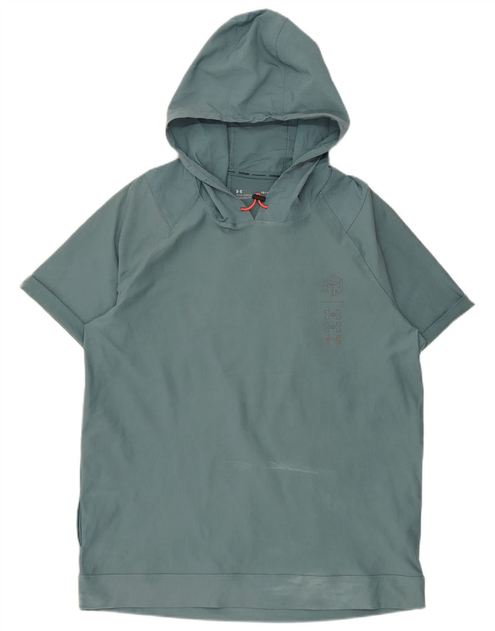 Under Armour Ανδρική φόρμα πουλόβερ με κουκούλα Top Large Τιρκουάζ Elastane