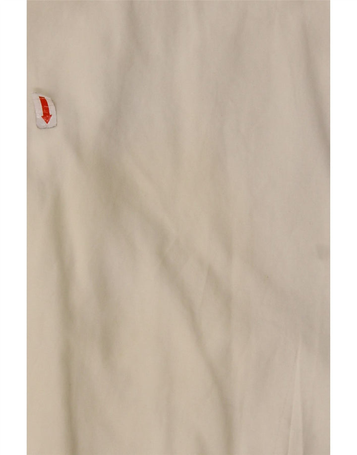 FRED PERRY Ανδρικό πουκάμισο Slim Fit 2XL Λευκό βαμβακερό