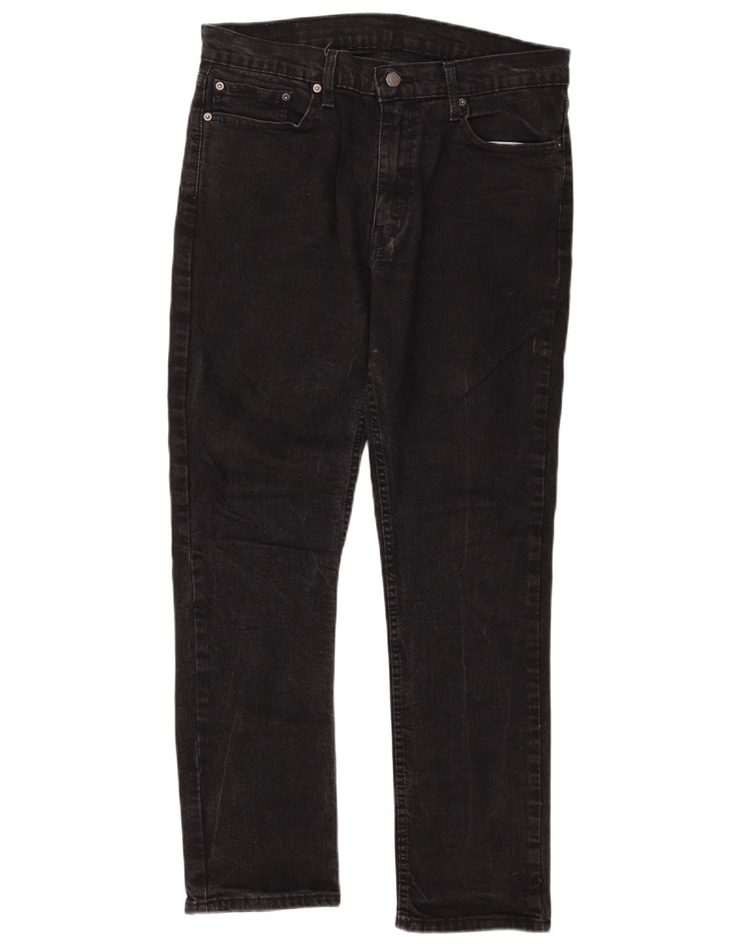 Levi's Mens 511 Slim Jeans W36 L32 Μαύρο βαμβακερό