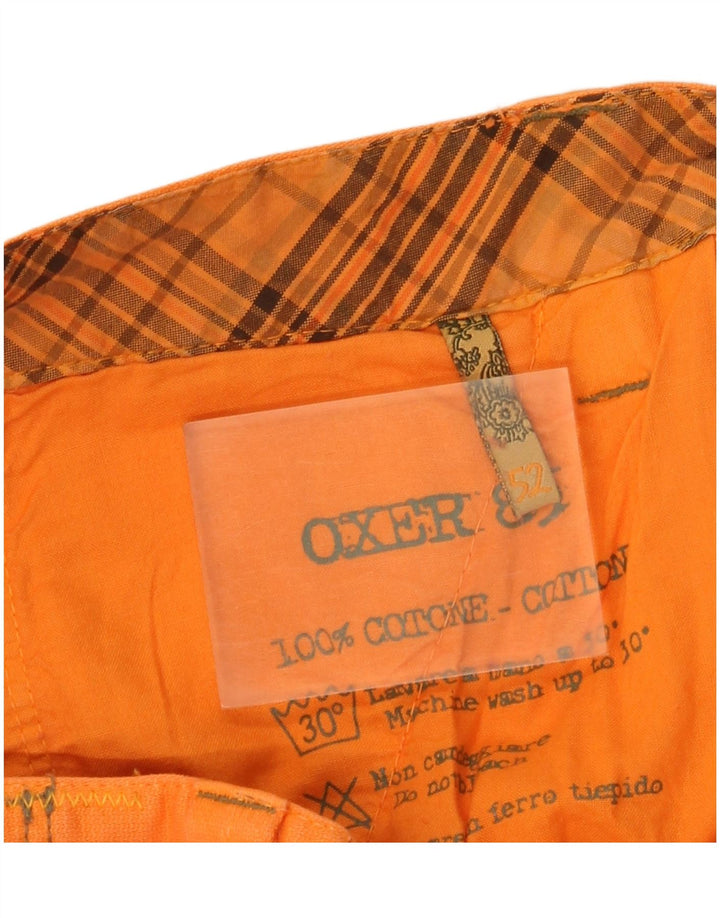 Ανδρικό σορτς Cargo OXER IT 52 XL W36 Πορτοκαλί βαμβακερό