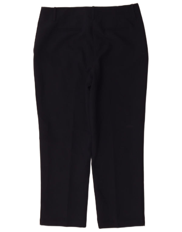 Marks & Spencer Γυναικείο ίσιο παντελόνι UK 16 Large W34 L29 Navy Blue
