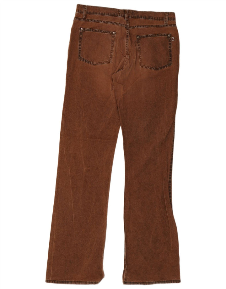 VINTAGE Γυναικείο Bootcut Jeans W32 L32 Καφέ