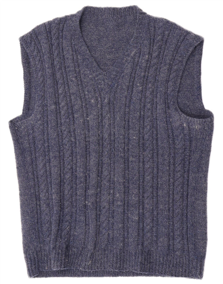 Vintage ανδρικό γιλέκο Tank Top Medium Navy Blue