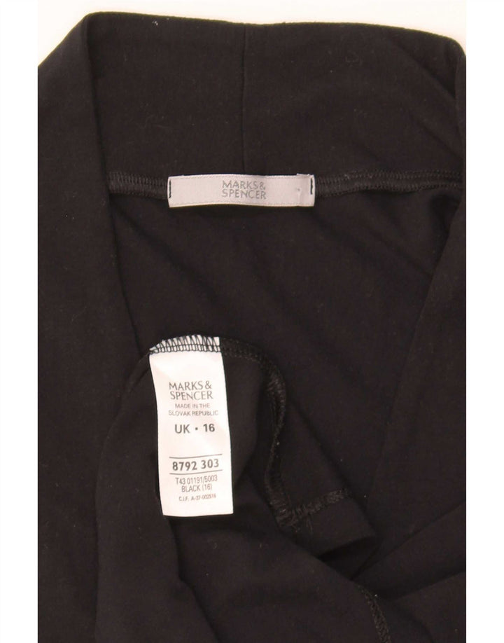 Marks & Spencer Γυναικείο Γιλέκο Τοπ UK 16 Μεγάλη μαύρη βισκόζη