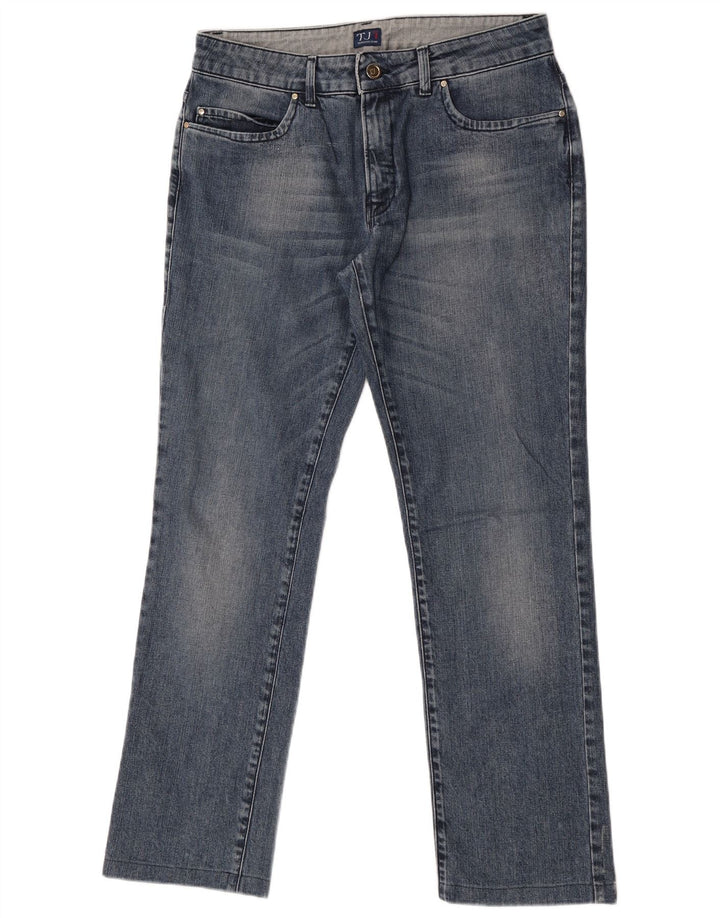 Γυναικείο τζιν Trussardi ίσιο W29 L29 Μπλε βαμβακερό