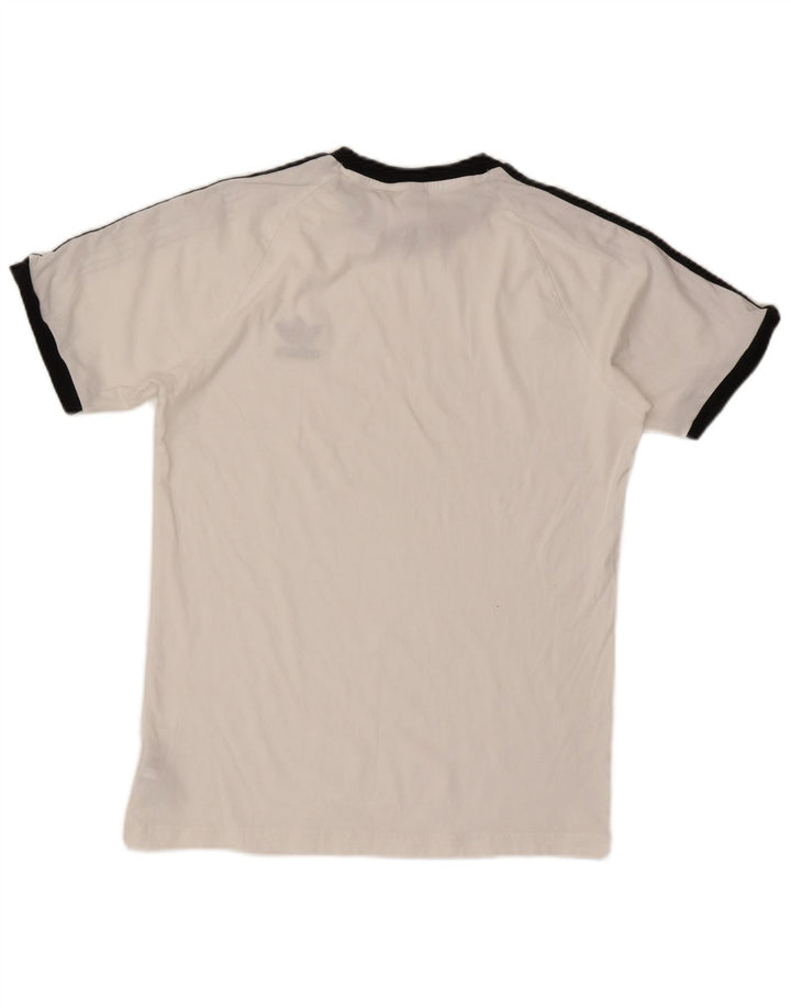 Ανδρικό T-Shirt Adidas Top μεγάλο λευκό βαμβακερό