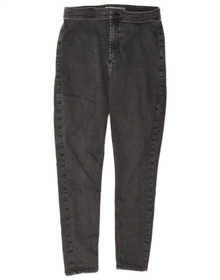 Topshop Γυναικείο Cropped Jeans W32 L25 Γκρι βαμβακερό