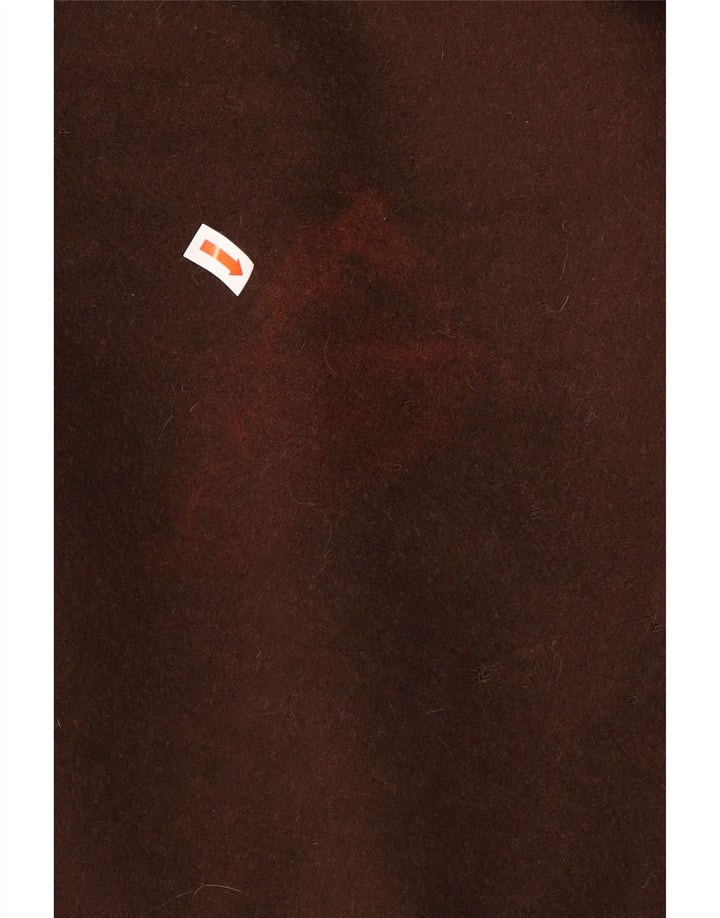 Γυναικείο παλτό Calvin Klein Oversized US 14 XL Καφέ Μαλλί