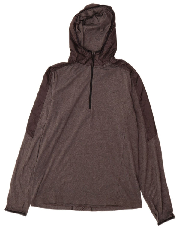 Ανδρική φόρμα πουλόβερ με κουκούλα Under Armour Top Large Grey Colourblock