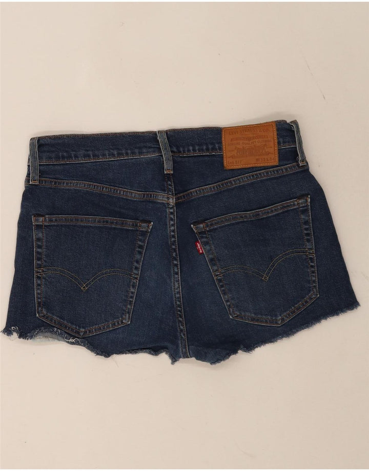 Γυναικείο σορτς Levi's 512 τζιν W32 μεσαίο μπλε βαμβακερό