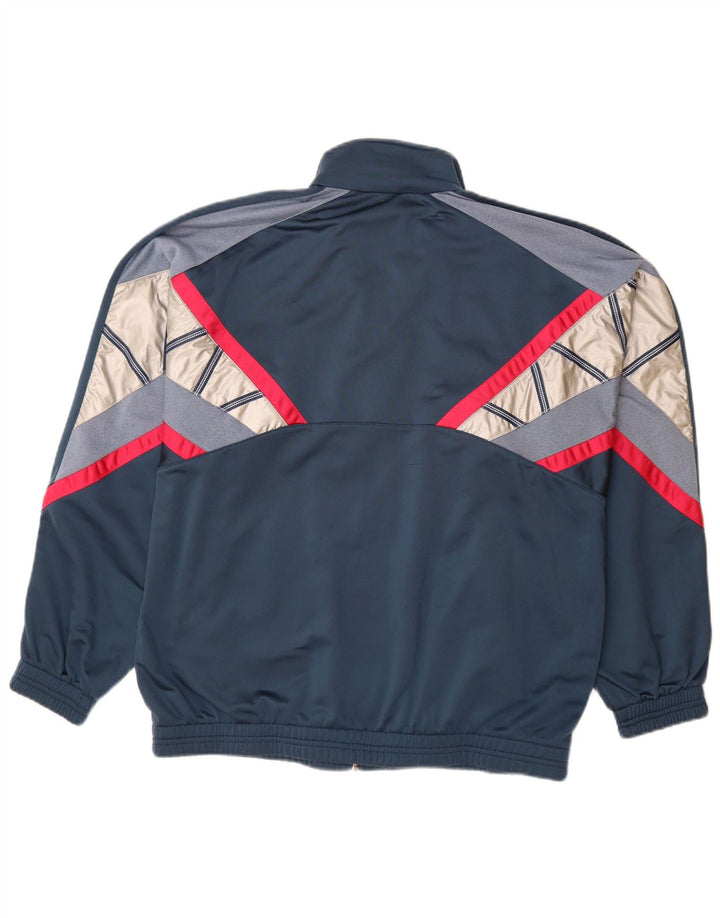 Ανδρική φόρμα DIADORA Top Jacket UK 42 Large Navy Blue Colorblock