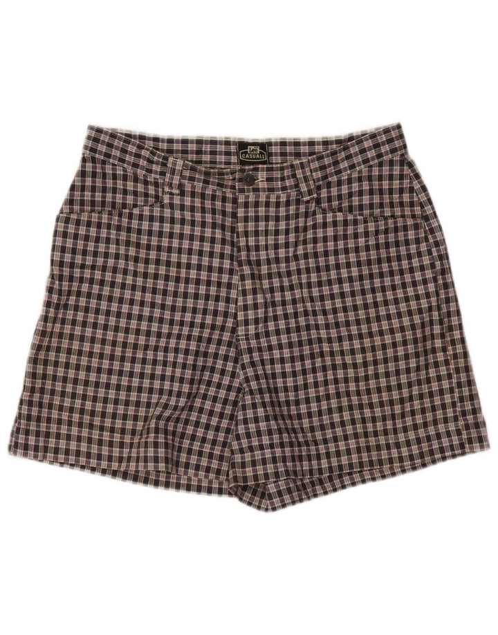 Lee Γυναικείο Ψηλό Καζουαλ Σορτς US 12 Large W32 Πολύχρωμη επιταγή