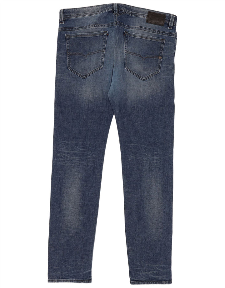 Diesel Ανδρικό Thavar Slim Jeans W38 L34 Μπλε βαμβακερό
