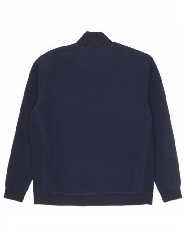 Ανδρικό φούτερ Penguin με φερμουάρ Jumper 2XL Navy Blue Cotton