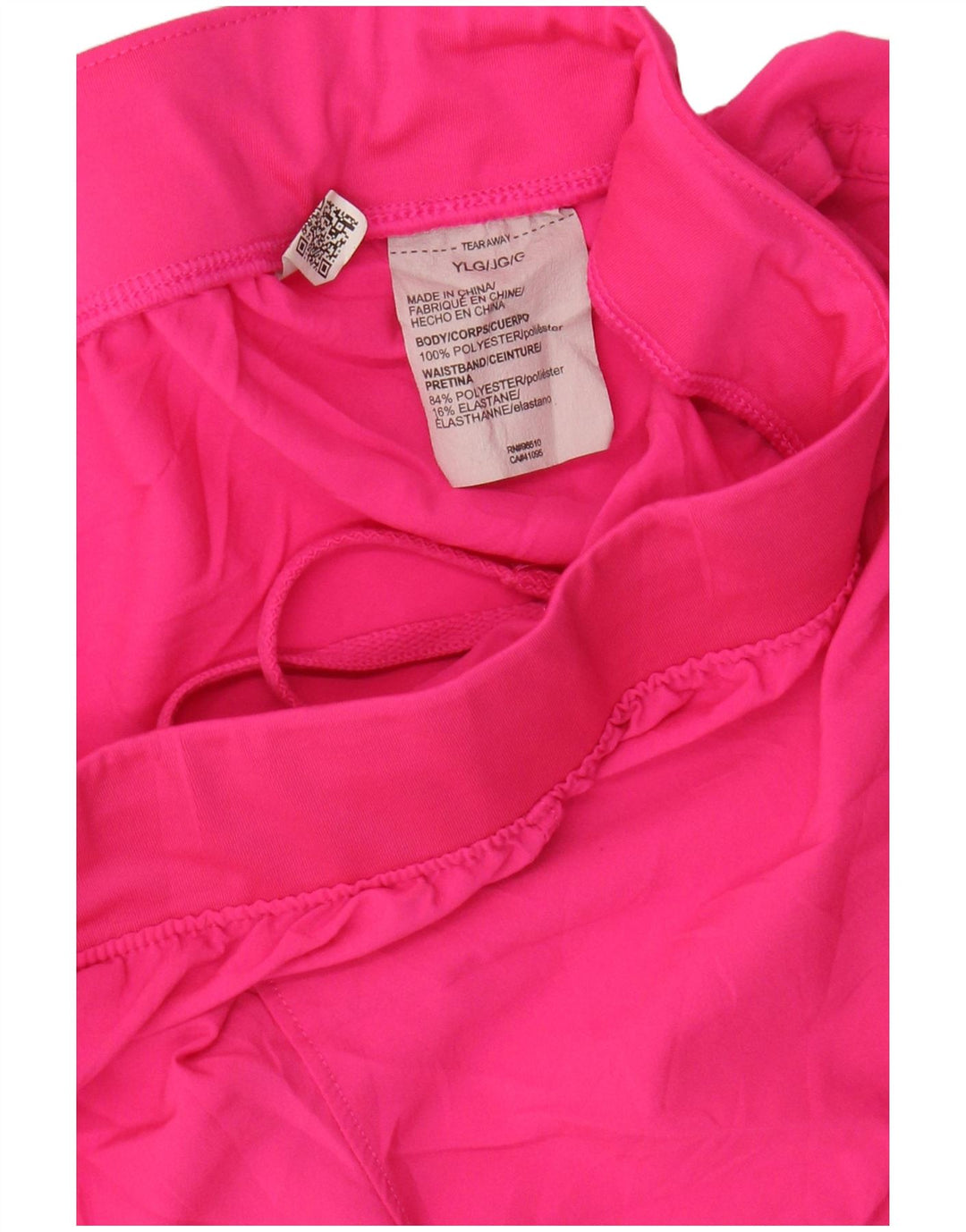 UNDER ARMOR Κοριτσίστικα αθλητικά σορτς 11-12 ετών μεγάλο ροζ πολυεστέρα