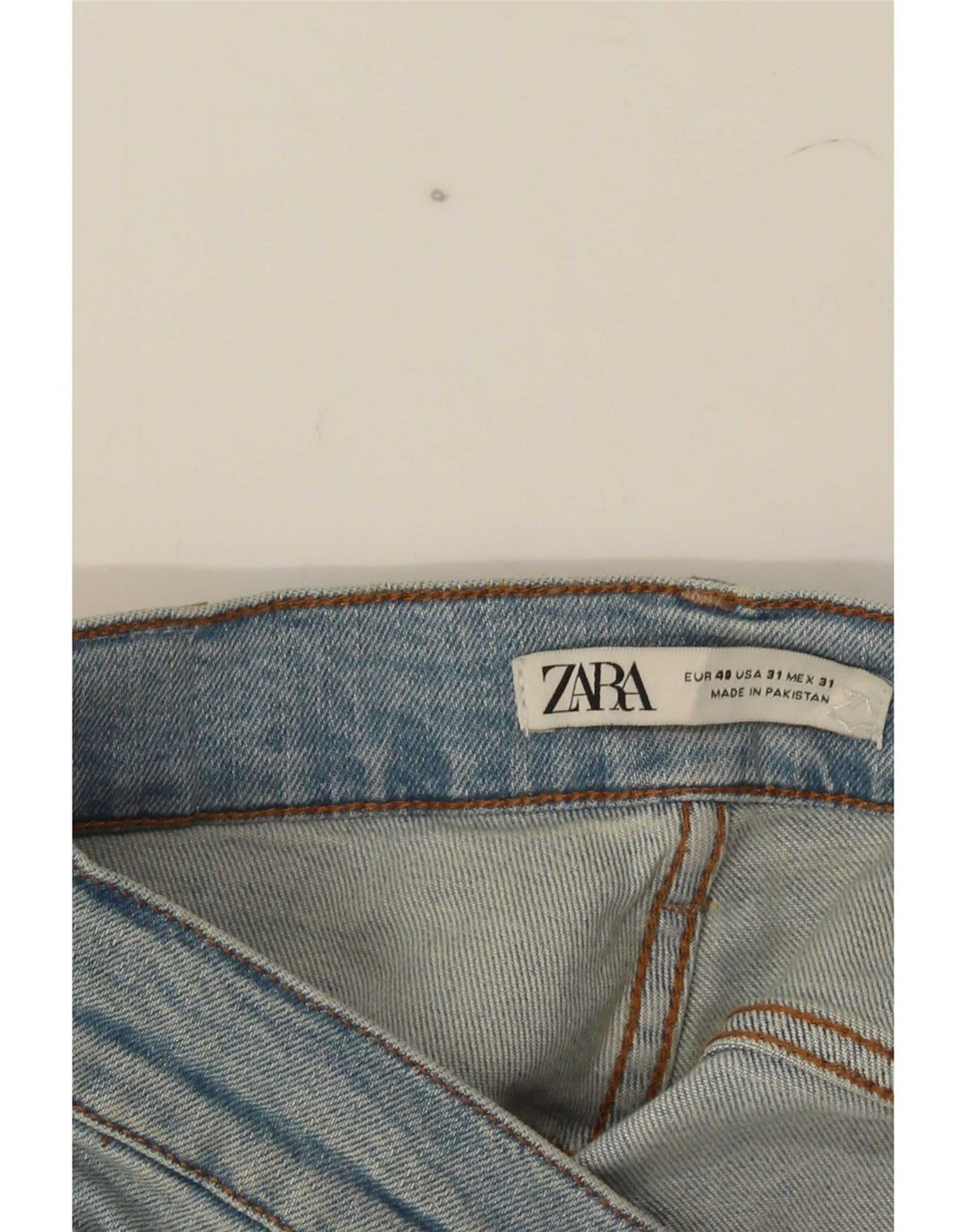 Zara Ανδρικό τζιν ίσιο EU 40 Medium W31 L31 Μπλε βαμβακερό
