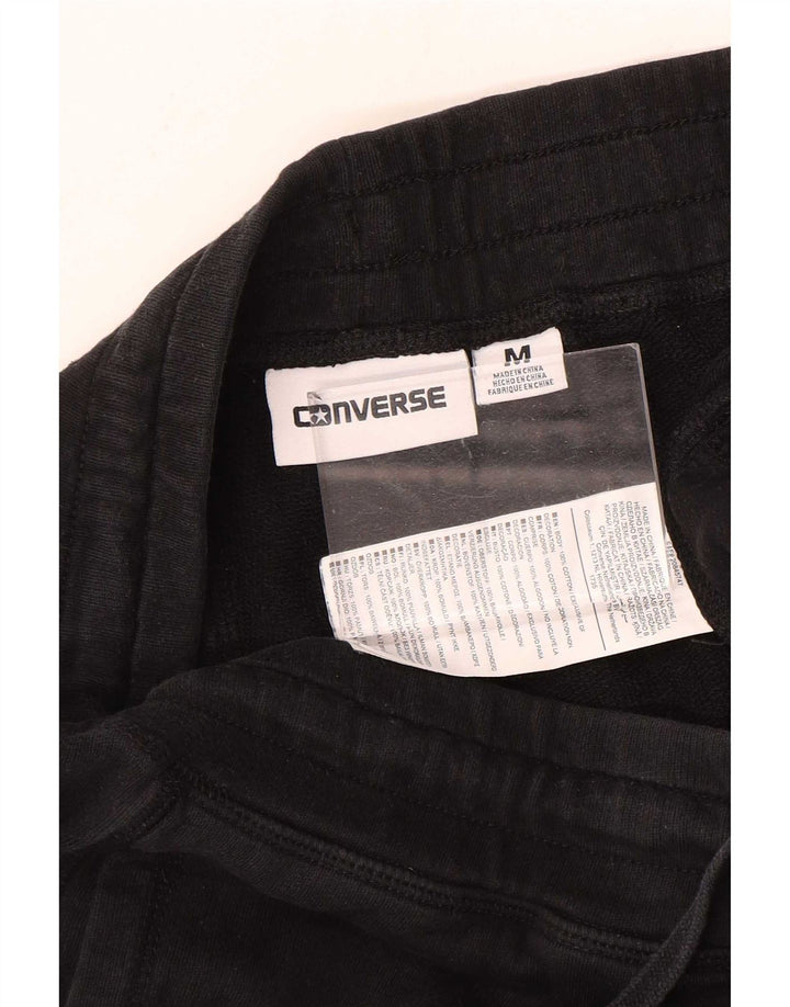 Ανδρική φόρμα Converse Graphic Παντελόνι Joggers Μεσαίο μαύρο βαμβακερό