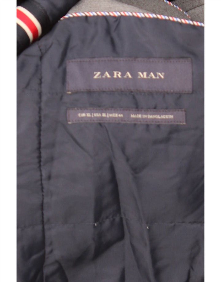 Ανδρικό παλτό ZARA UK 42 XL Γκρι