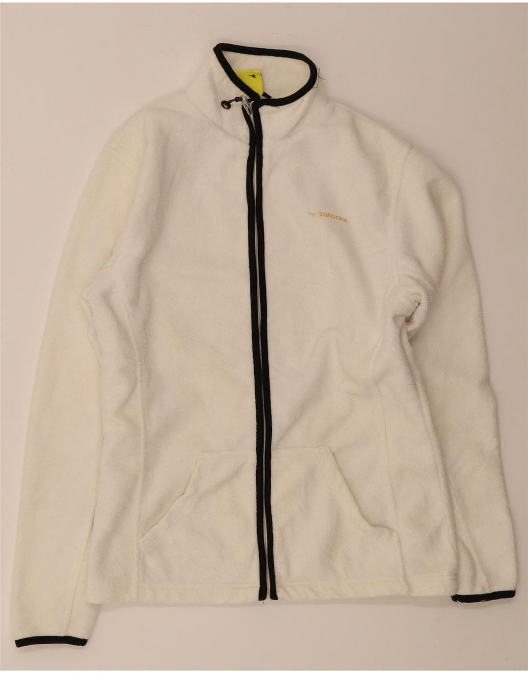 Diadora Γυναικείο Fleece Jacket UK 14 Medium White