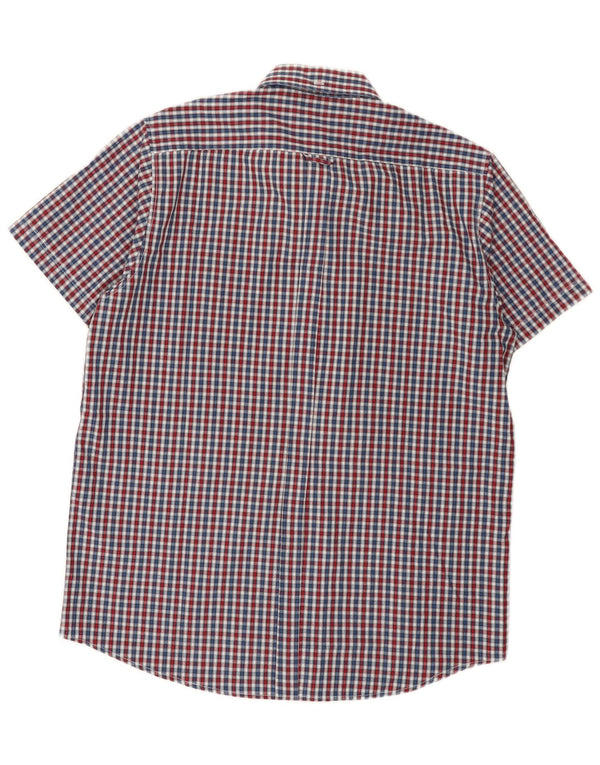 Ben Sherman Ανδρικό κοντομάνικο πουκάμισο XL πολύχρωμο Gingham
