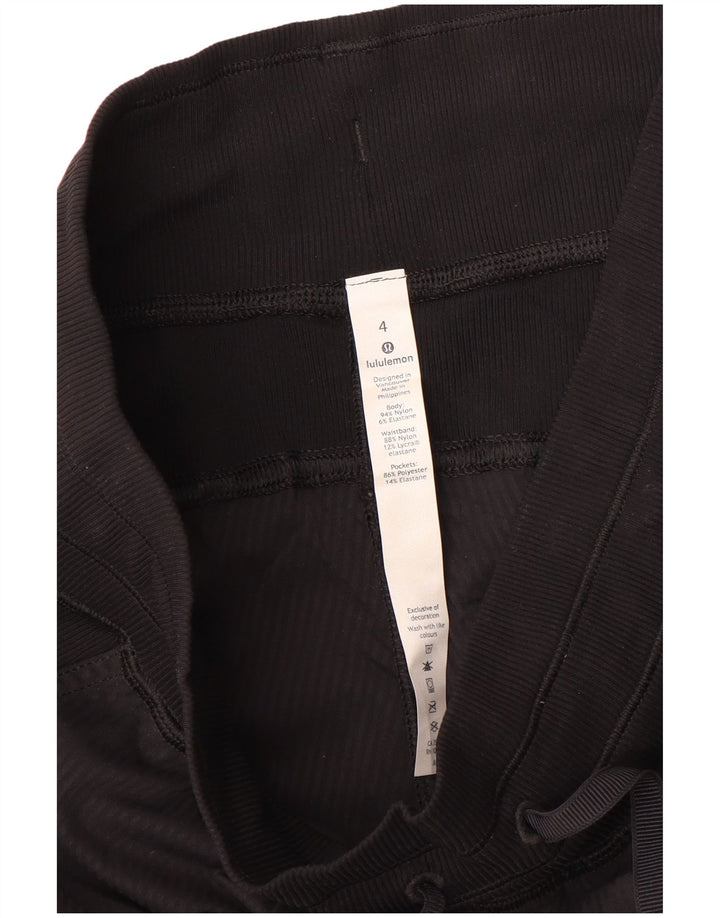 Γυναικεία αθλητική φόρμα Lululemon Παντελόνι Joggers US 4 Small Black Nylon