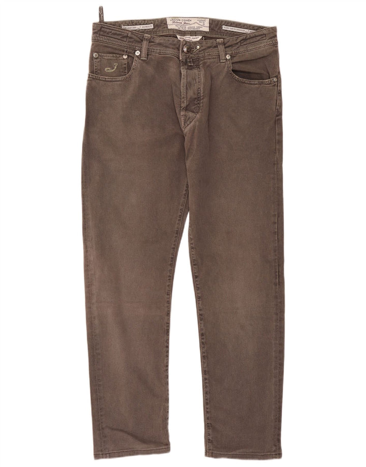 Jacob Cohen Ανδρικό Slim Jeans W36 L30 Γκρι βαμβακερό