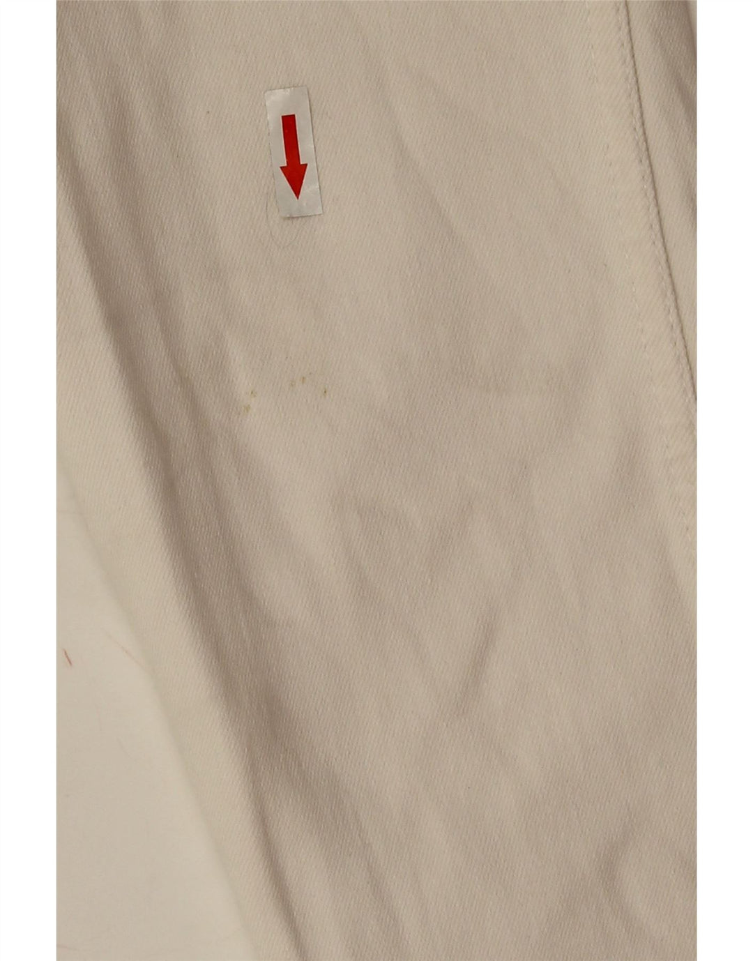 Zara Γυναικείο τζιν μποτάκι EU 38 Small W28 L26 από λευκό βαμβακερό