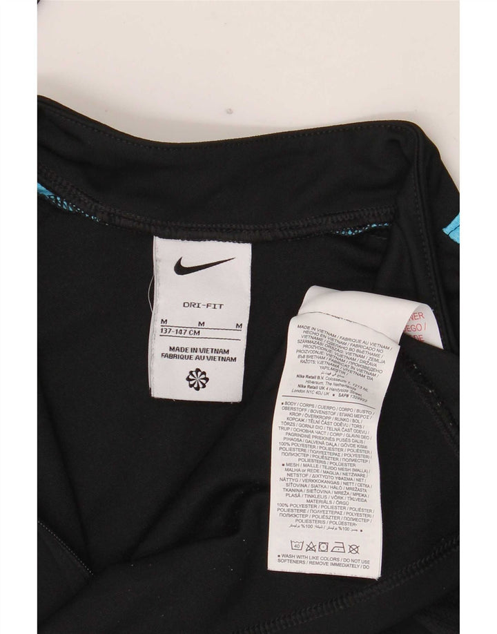 Nike Boys Dri Fit πουλόβερ αθλητική φόρμα 11-12 ετών μαύρο χρώμα