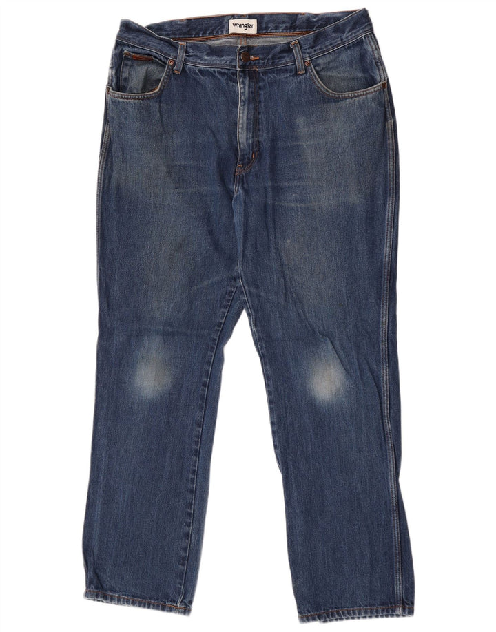 Wrangler Ανδρικό Texas Straight Jeans W38 L32 Μπλε βαμβακερό