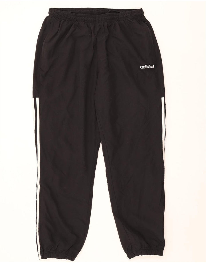 Ανδρική φόρμα Adidas Παντελόνι Joggers Μεσαίο Μαύρο Πολυεστέρα