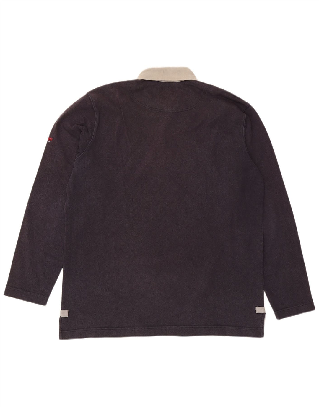 MURPHY & NYE Ανδρικό μακρυμάνικο μπλουζάκι ράγκμπι πόλο 2XL Navy Blue βαμβακερό