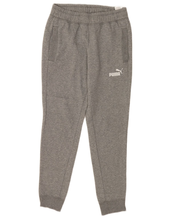 Ανδρική φόρμα Puma Παντελόνι Joggers Βαμβακερό μεσαίο γκρι
