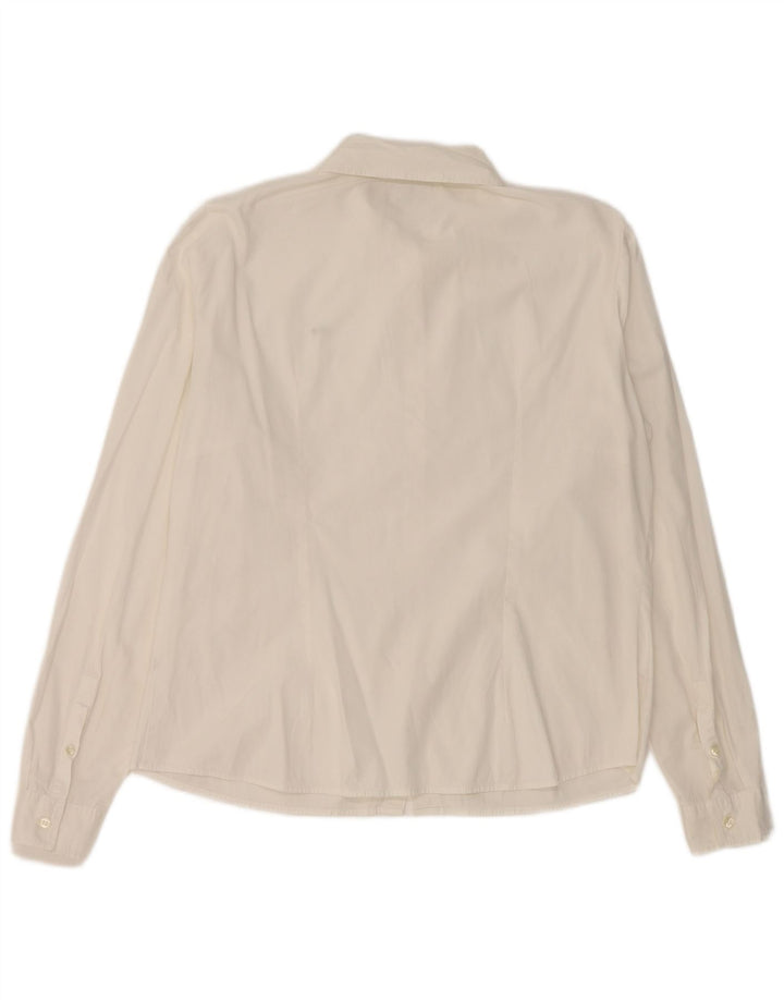 Lacoste Γυναικείο πουκάμισο Νούμερο 44 Large Λευκό