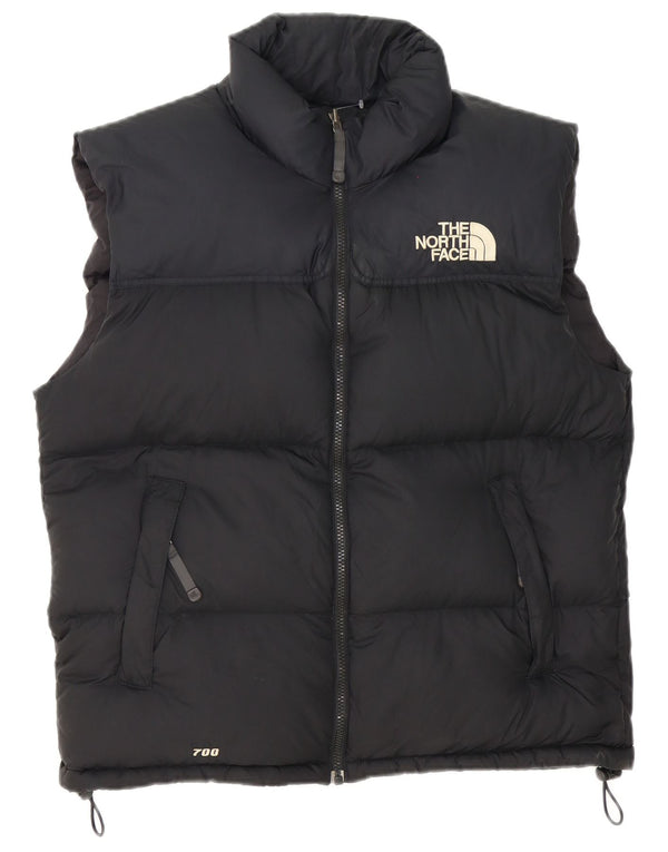 The North Face Mens Padded Gilet UK 38 Medium Black Polyester